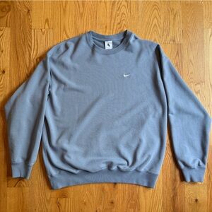 Nike Vintage 90’s Essential Crewneck Sweatshirt – Light Blue – Men’s Large